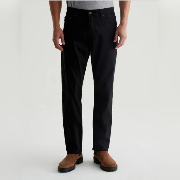 AG Adriano Goldschmied Protege Straight Mens 38x32 black - Picture 2 of 8